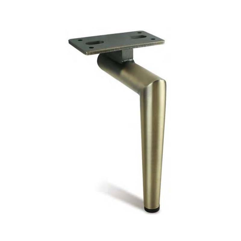Pernas de sofá de armário H150mm Triângulo moderno Preto Metal Sofá Pernas Móveis Sofá Pernas para edifício de escritórios