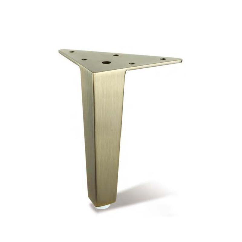 Pés modernos do sofá da indústria de Foshan 155mm pés de bronze do sofá-cama