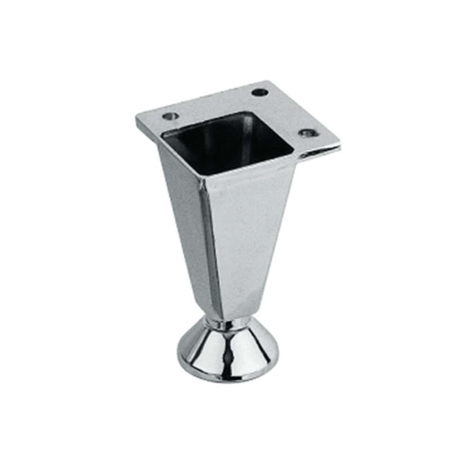 Pés de sofá de mesa de armário de liga de zinco triangular em forma de Y para pernas de sofá de hardware doméstico 