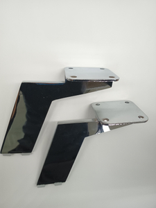 Acessórios para móveis personalizados de fábrica, metal, ferro, aço, pernas de suporte para sofá, novas pernas para móveis