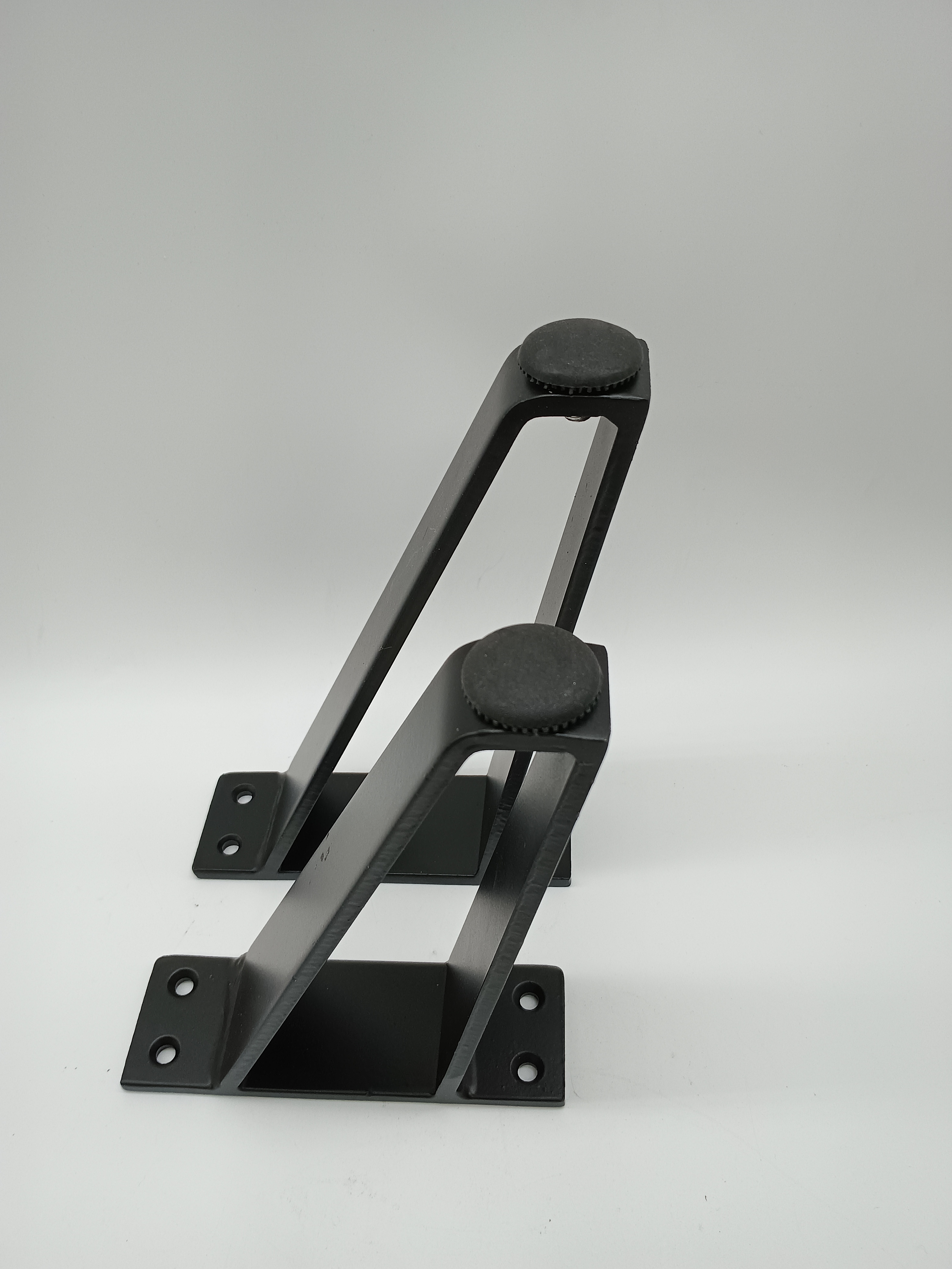 Novo design de cama de armário de móveis de metal estilo luxuoso tubo angular sofá perna de ferro