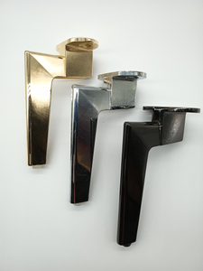 Pés de móveis com design elegante Decoração Hardware Pés de móveis Pés de sofá em liga de zinco