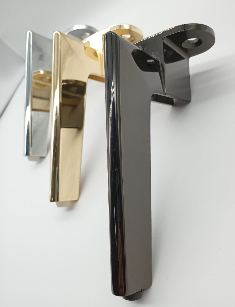 Móveis de design elegante Pernas de decoração Móveis de hardware Pés de zinco Sofá perna 