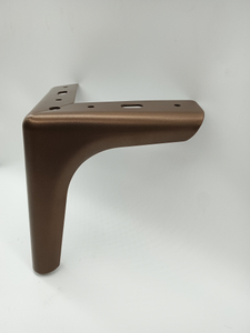  Pés de móveis de metal em forma de cone, pernas de sofá, mesa de café, pernas longas