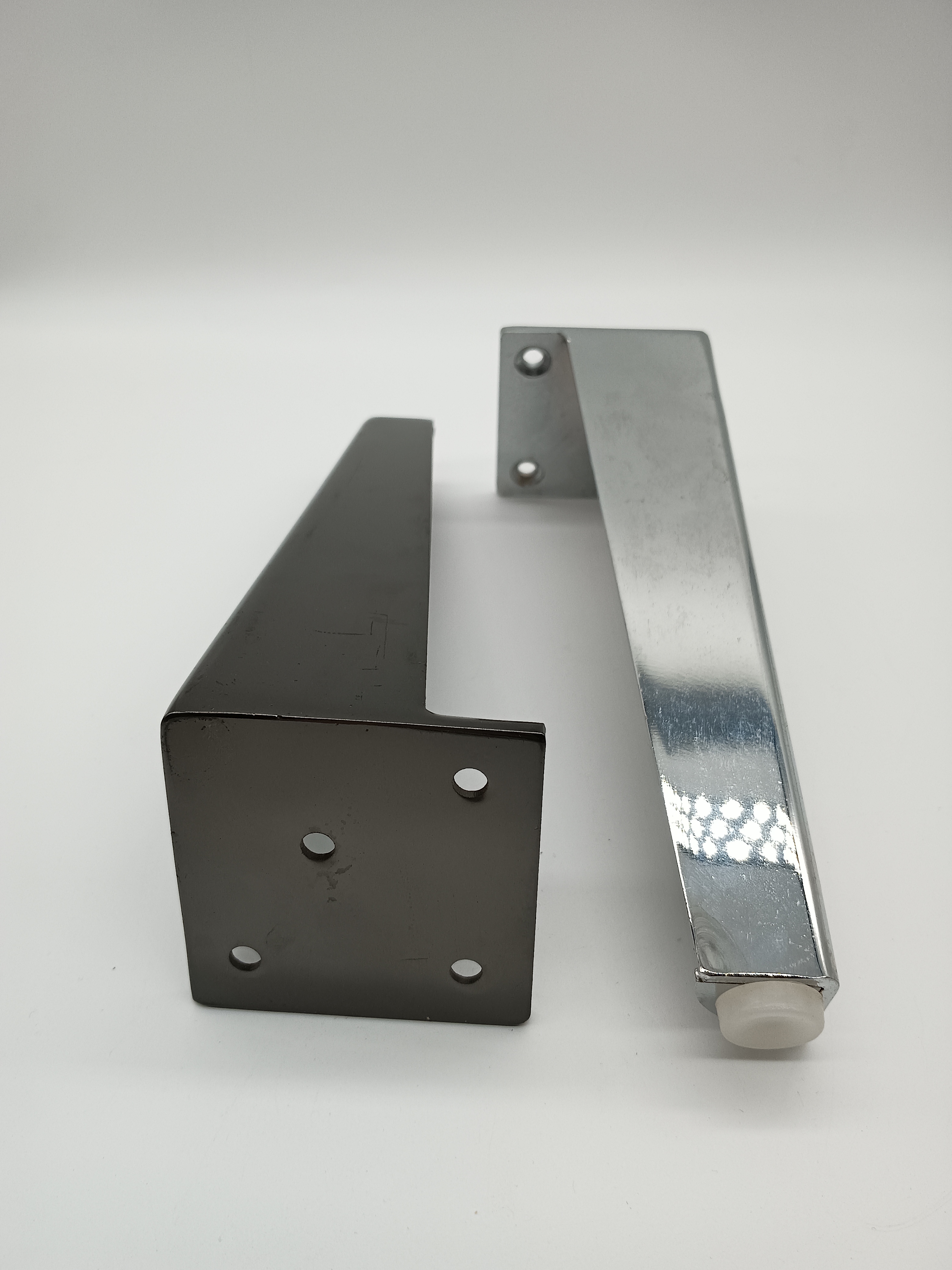  Novo Metal Contemporâneo Móveis Pernas Modernas Pernas Cromadas Pretas Douradas